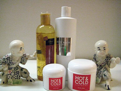 Hot & Cold Ginseng Schampoo, Body Wash